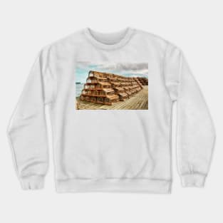 Lobster Traps Georgetown  PEI Crewneck Sweatshirt